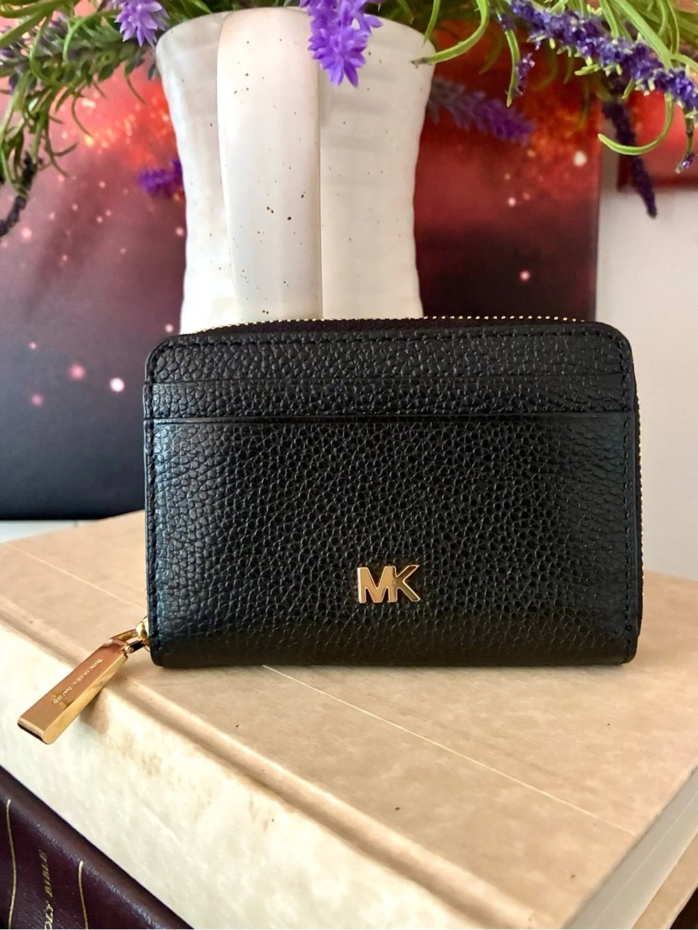Michael Kors Small Pebbled Leather Wallet